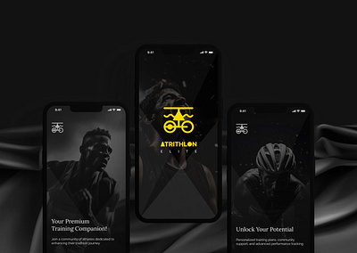 Atrithlon Elite app appdesign design ui ux