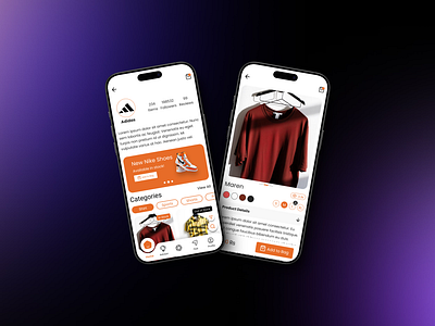 ESSE android app app branding clothes clothing e commerce graphic design ios app ui ux