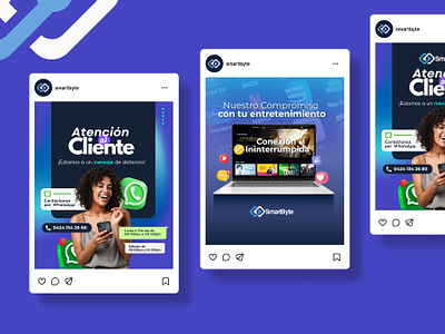 Cliente Smartbyte diseño flayer graphic design internet post redes socialmedia