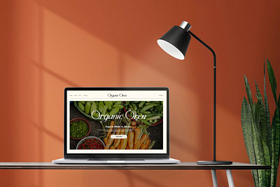 Organicoren.com ui ui design uiux web web design website