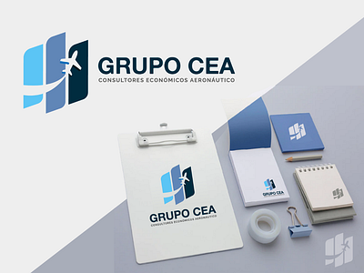 Logo Grupo CEA desing diseño logo