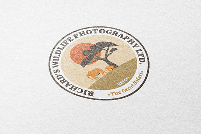 Logo for Richard's Wildlife Photography LTD. brand identity branding graphic design logo wildlife photography logo