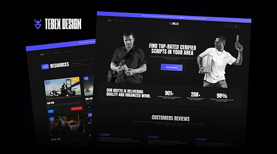 Tebex Design - Resources FiveM Shop blue branding fivem purple shop tebex ui ux web