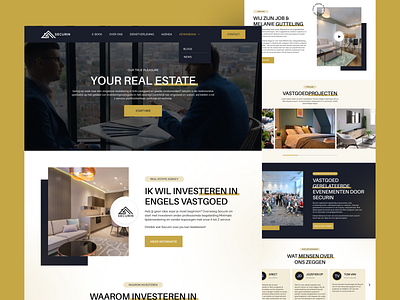 Real Estate Landing Page landing page real estate ui ui design ui ux web web design website