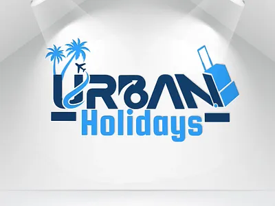 travel agency logo 3d branding design graphic design illustration logo vector