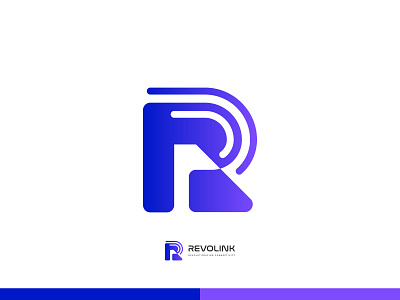 Revolink Logo Design, Technology logo, R + Network Symbol brand identity branding circuit logo communication logo connected lettermark logo logo design logodesigner logos logotype mark modern network logo networking logo r logo design symbol tech logo technology logo wave