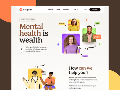 Healpoint - Healthcare Website Design Animation animation clinic clinic website doctor health healthcare home care hospital website landing page medical meditation mindfulness therapy web design web designer webdesign website website design wellbeing wellness