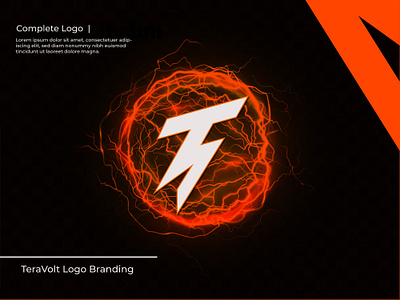 TeraVolt Logo Branding(Unused) Available for sell branding graphic design logo ui