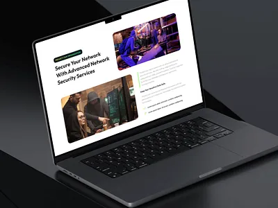 Cybersecurity landing page. cyber world digital connection digital friendly internet vibes safe online tech harmony ui ux