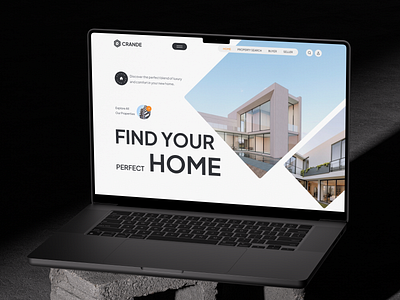 Real Estate Agency website agency agency landing page broker company website estate landing landing page mortgage property property landing page real estate real estate agency web design