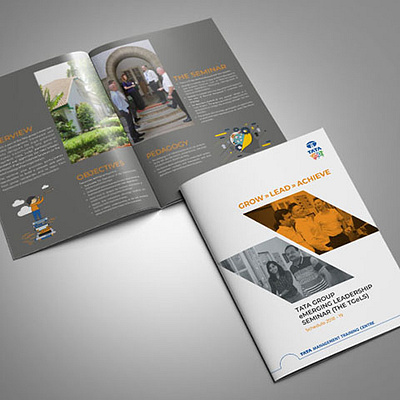 Pamphlets branding brochure printing services graphic design logo