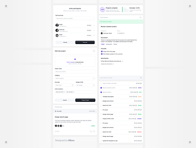 Saas Dashboard Components 🪐✨ saas saas dashboard