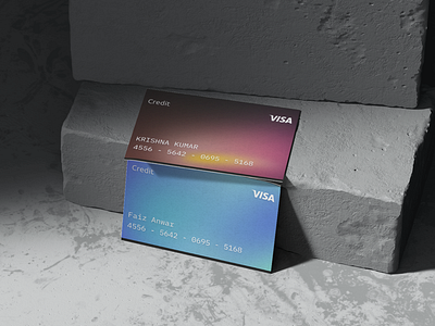 Realistic Credit/Debit Card Design Concept branding creditcarddesign debitcarddesign dribbble fintechdesign graphicdesign minimalistdesign mockupdesign productdesign realisticmockup uiux