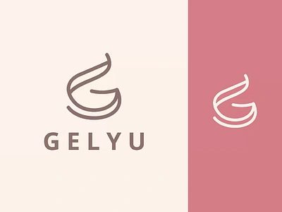 GELYU Logo Design beautiful design beautiful logo branding business logo company logo creative design fashion logo graphic design initials logo letter logo line art logo logo design logos minimalist logo monoline online shop logo shop logo visual identity