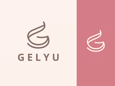 GELYU Logo Design beautiful design beautiful logo branding business logo company logo creative design fashion logo graphic design initials logo letter logo line art logo logo design logos minimalist logo monoline online shop logo shop logo visual identity