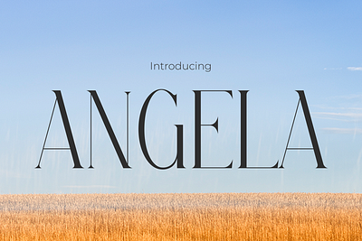 ANGELA Font – Elegance, Fashion, and Femininity Redefined cute font display font fashion font girly font