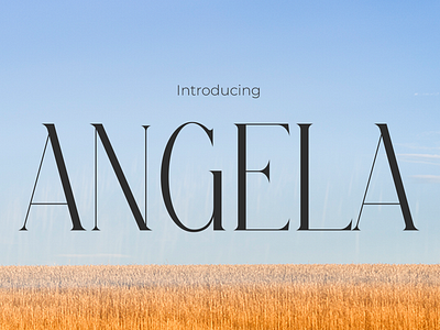 ANGELA Font – Elegance, Fashion, and Femininity Redefined cute font display font fashion font girly font