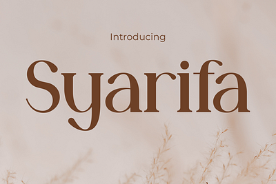 Syarifa Font – Effortless Elegance for Chic Feminine Brands cute font