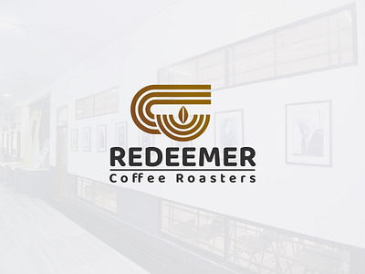 Redeemer Coffe Roaster Business Logo coffee shop logo redeemer coffee roaster