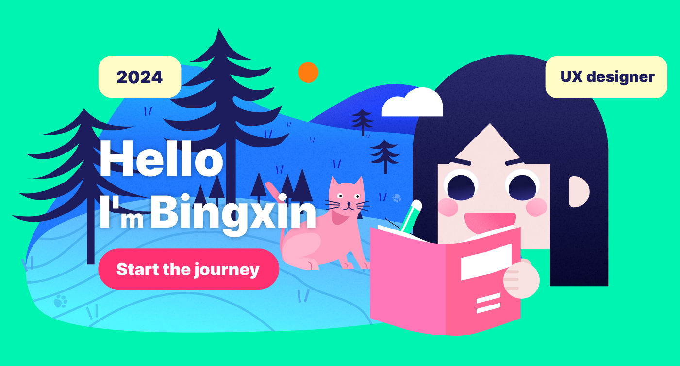 My portfolio graphic illustration ui web