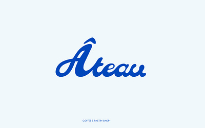 Âteau Logo branding design graphic design logo vector visual identity
