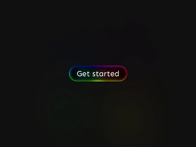 Neon Rainbow Button animation button colorful motion graphics rainbow ui