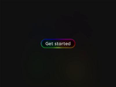 Neon Rainbow Button animation button colorful motion graphics rainbow ui