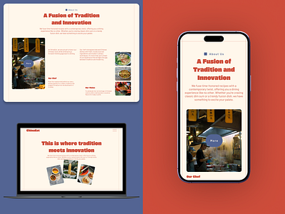 Web Design for a Chinese restaurant branding business concept landing page seo ux website design wix wordpress