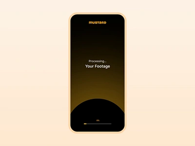 Mustard - Golf Swing Analysis App ai analysis animation clean fitness golf golf app golf swing illustration minimal mobile app product design sport