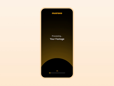 Mustard - Golf Swing Analysis App ai analysis animation clean fitness golf golf app golf swing illustration minimal mobile app product design sport