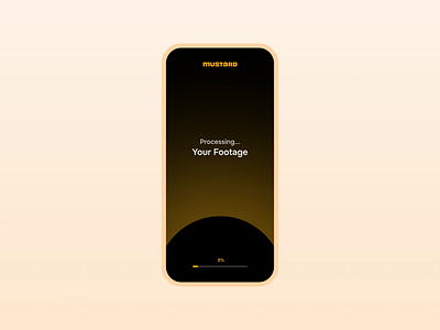 Mustard - Golf Swing Analysis App ai analysis animation clean fitness golf golf app golf swing illustration minimal mobile app product design sport