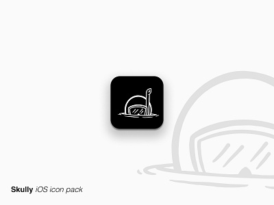 Stay alert branding character custom design icon iphone iphone icon mn snorkle ui