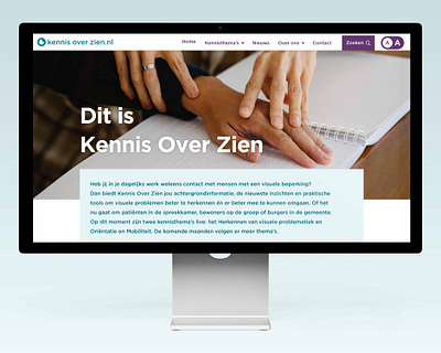 Kennis over zien: volledig conform WCAG 2.0 blind ui ux visually impaired wcag 2.0 webdesign