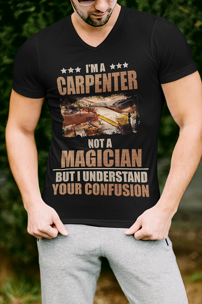 Present For Carpenter 3d amazon graphic design logo redbubble shineon teepublic teespring tshirt tshirt design ui