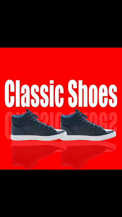 Looping Shoe Animation Motion Graphics aftereffect animation animation video brand identity branding graphic design loopinganimation motion graphics