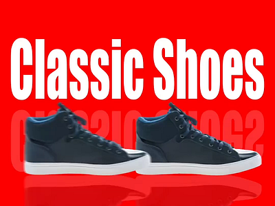 Looping Shoe Animation Motion Graphics aftereffect animation animation video brand identity branding graphic design loopinganimation motion graphics