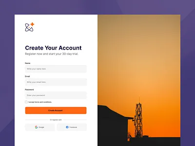 Sign Up Website Design design figma prototyping sign up ui ux