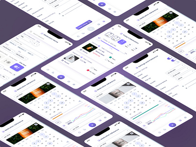 Medicine Reminder APP for IOS. app appointment branding care design drags health ios iphone medecine medical popular product reminder schedule treatment ui uiux ux vitamins