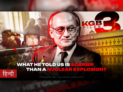 KGB Files: Youtube Thumbnail Design custom thumbnail design graphic design