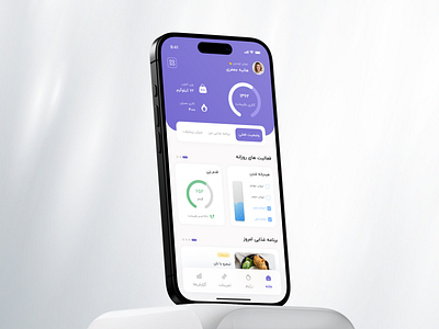 Diet and fitness application app application design figma minimal minimal design ui user interface ux