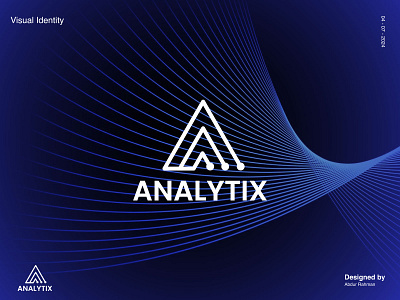 Analytix Logo Design /Letter A Tech Logo Design accountant logo design agency logo design app logo branding creative logo design graphic design graphic designs illustration lettter a logo logo logo design minimal logo minimalist logo modern logo software logo design tech tech logo technology logo ui