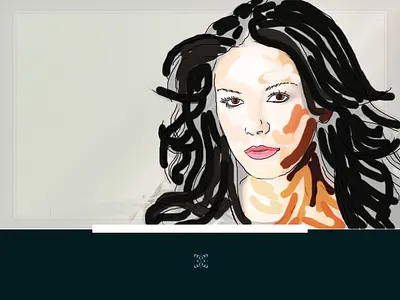 Portrait Practice_ Catherine Zeta-Jones_ 05 illustration