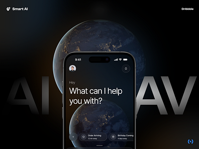 AI OS - Travel Support ai ai bot ai os artificial intelligence chatbot dark theme design destination dribbble inspiration ios iphone ml mobile app mobileapp product design travel vacation