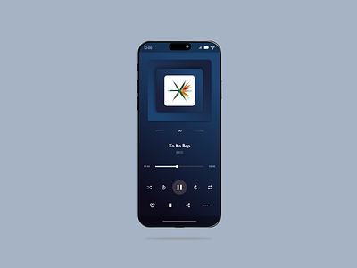 Daily UI Challenge # 2 - Media Player android audio challenge daily challenge daily challenge 2 daily ui challenge dribbble figma figma screen illustration iphone media player music player ui ui design ui media player ui music ui music player ui player uiux