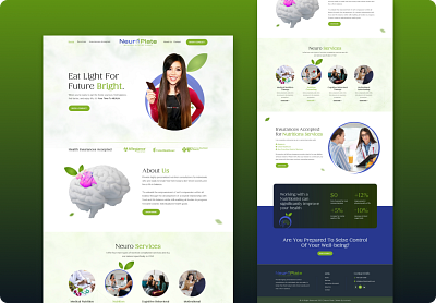 NeuroPlate - Website Design - Creasions web design web development website