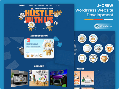 Hustle With Us Website Design figma ui ui design uiux design ux ux design web design website design website development wordpres