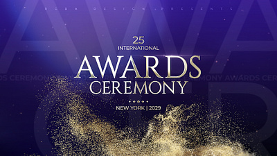 Award Ceremony | Promo for After Effects anniversary award ceremony christmas event fashion festival film glitter instagram intro motion graphics movie nomination oscar promo red carpet show trailer wedding