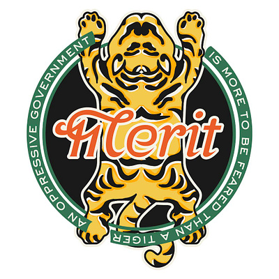 Tiger Honor and Merit designwithpurpose tiger