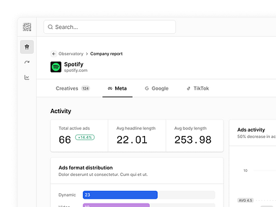 🧮 company report dashboard analytics dashboard bento cards company report dashboard dashboard analytics dashboard interface dashboard ui data insights datavisualization performance metrics product design report design software design user interface visual design