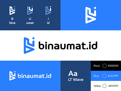 Bina Umat id Logo Design branding creative creative design design digital logo graphic design initials logo letter logo logo logo concept logo design logo idea logo presentation logo project logos minimalist logo modern logo monogram logo simple logo visual identity